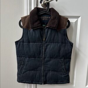 Ralph Lauren 90s Denim Puffer Vest